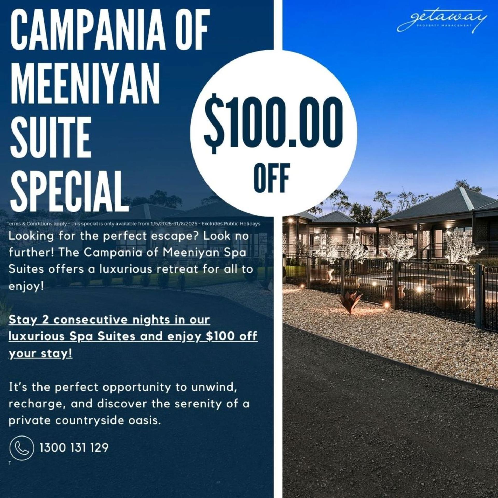Campania Non Spa Suite Meeniyan Exteriér fotografie